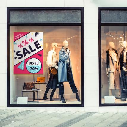 Poster und Aufkleber Sale