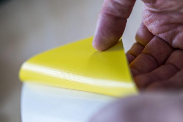 Gelbe Folie Gelbe Folie