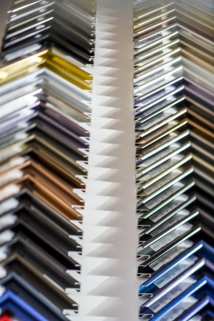 Aluminium-Rahmenprofile