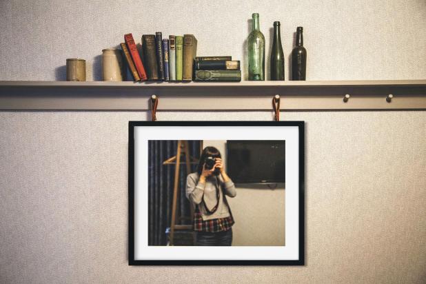 Gerahmter Spiegel Gerahmter Spiegel