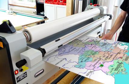 Aufziehen einer Karte