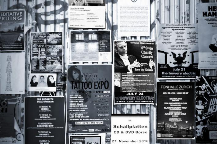 Veranstaltungsplakate